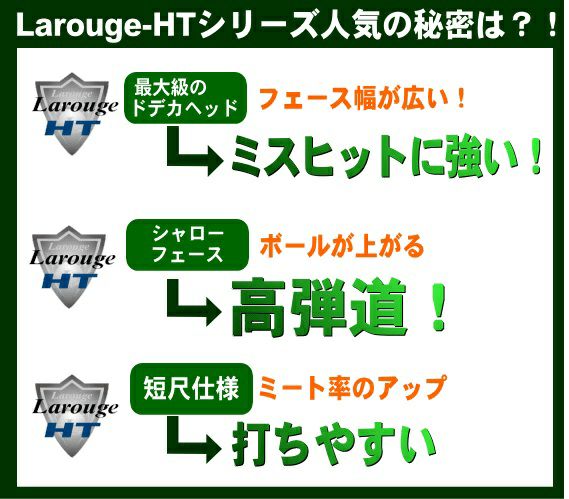 FD-60：標準シャフト】左用／レフティLarouge-HT レフティ
